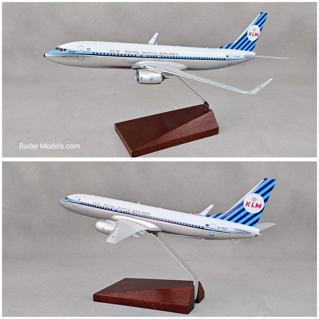 KLM (Retro) - B737-800 - (1:72)